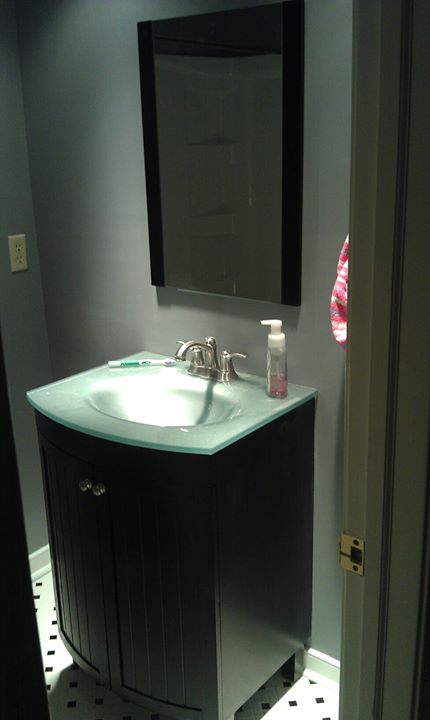 172 Bathroom remodel completed in Chesterfield 2-16-12