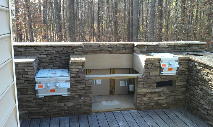 21 Granite completedready to set appliances on outdoor kitchen1