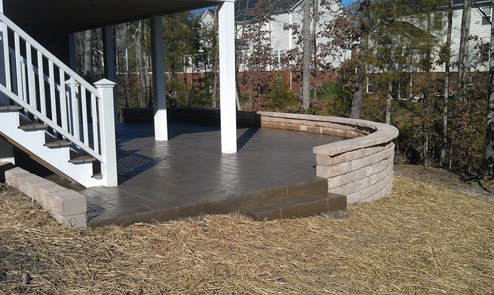5 Completed outdoor patio area in chesterfield 12-2-11